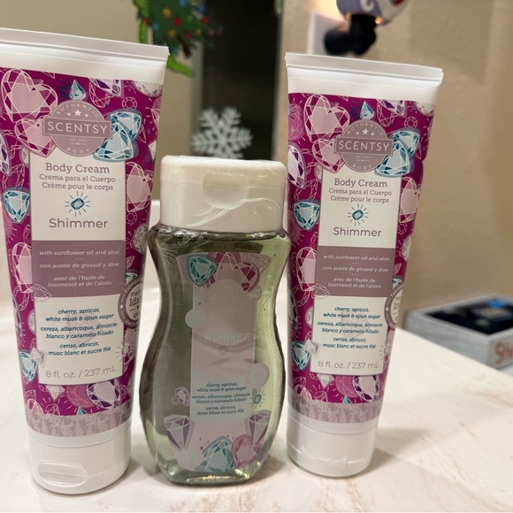 Scentsy Shimmer Body Cream and Body Wash Set - Picture 2 of 6